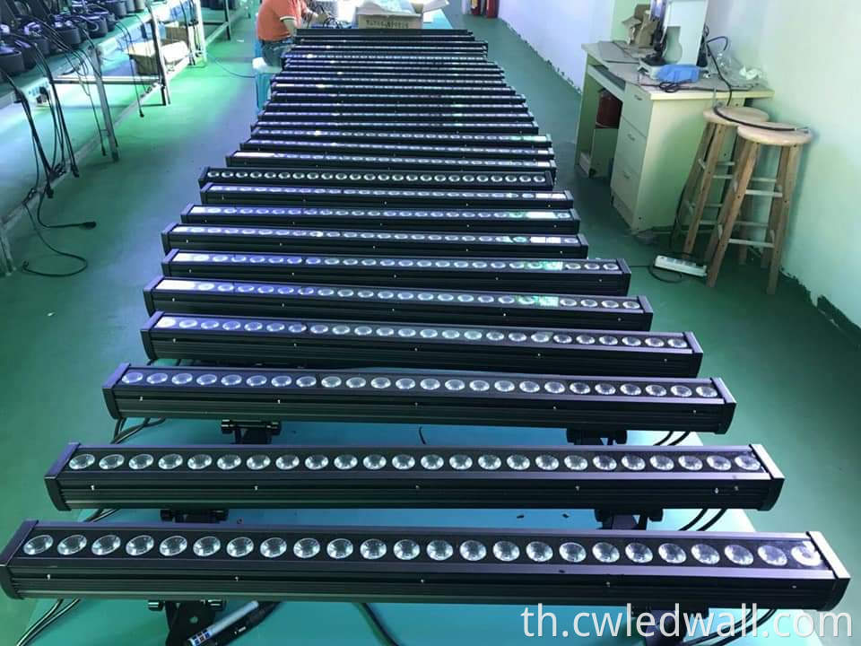 24*3w led wall wash bar lighting